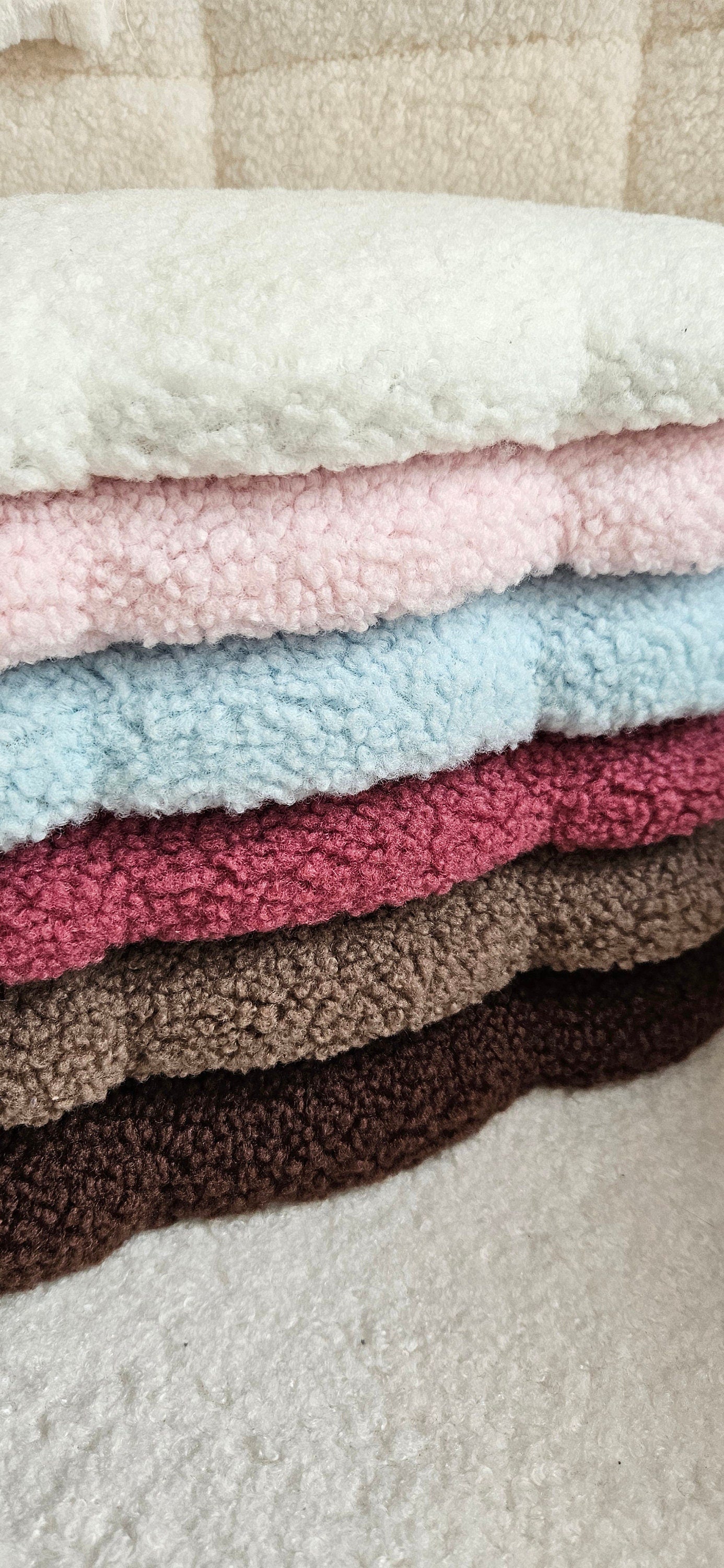 Small clouds wall decoration clouds baby room baby blue boucle wall decoration, children's room, baby room, clouds,
