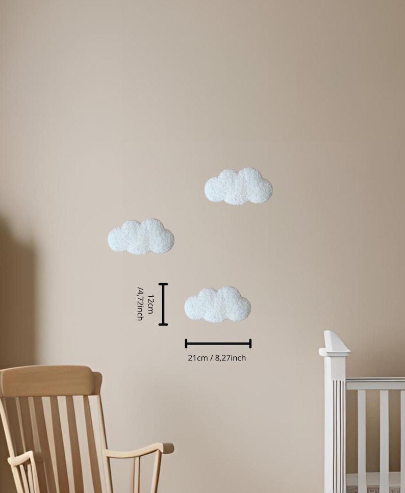 Cloud Wall Light Bundle - LED Cloud Lamps + Bear Swing - Nursery Wall Decor Set | Baby Shower Gift - Handmade Night Lights - Gift Set