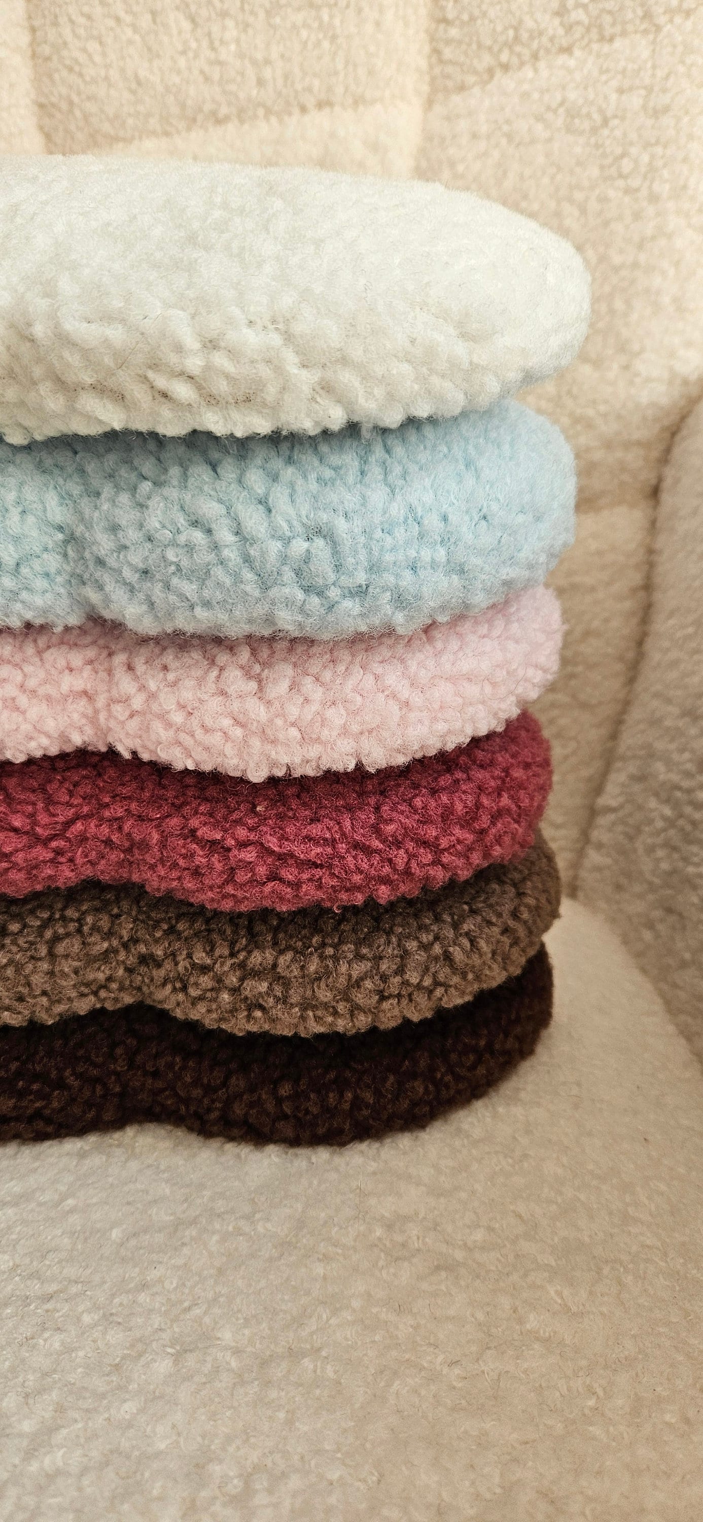 Small clouds wall decoration clouds baby room baby blue boucle wall decoration, children's room, baby room, clouds,